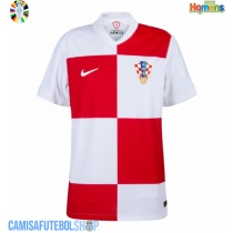 Camisa de time de futebol Croácia Replicas 1º Equipamento Europeu 2024 Manga Curta